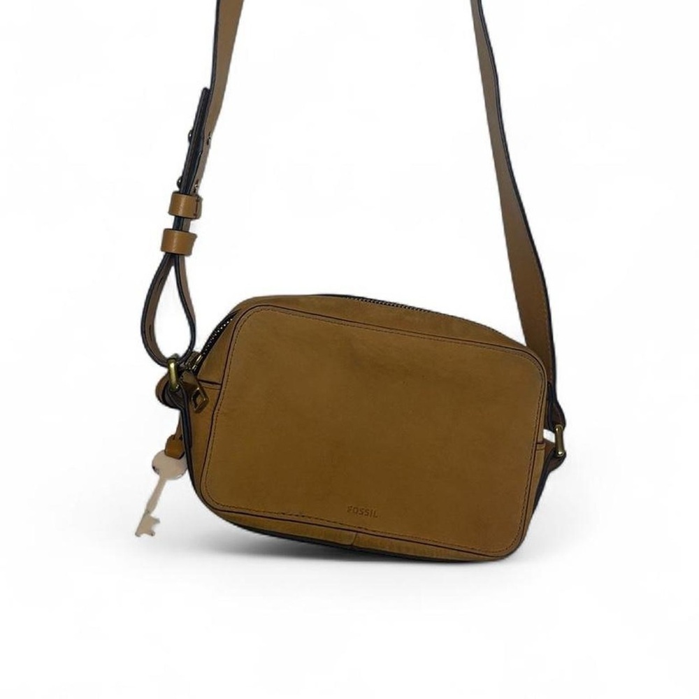 Fossil Billie Brown Leather Crossbody Bag